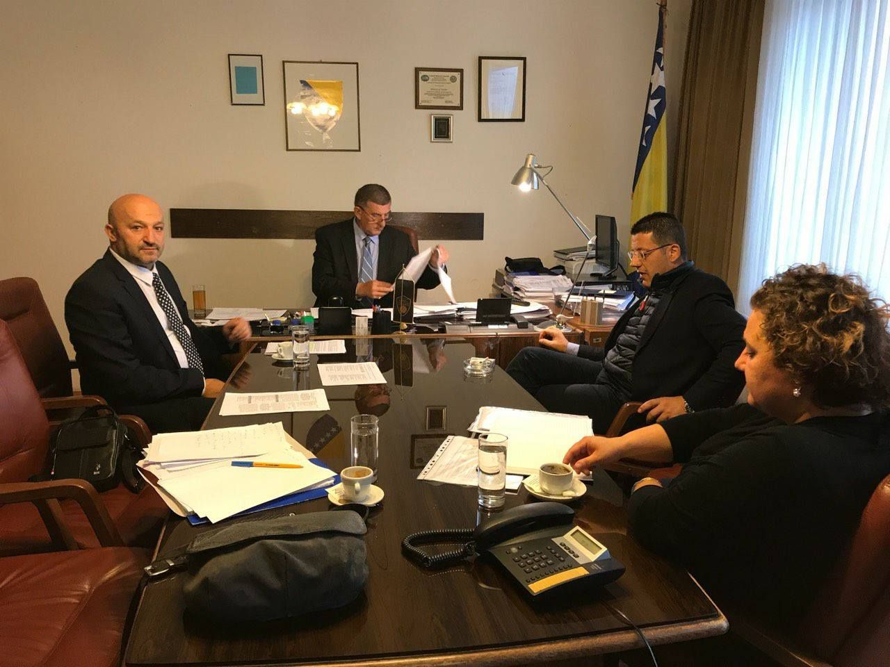 Održan Sastanak Sa Ministrom FMUP-a I Direktorom FUP-a