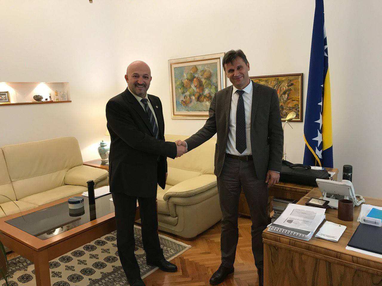 Odrzan Sastanak Premijera Vlade FBiH I Predsjednika Sindikata