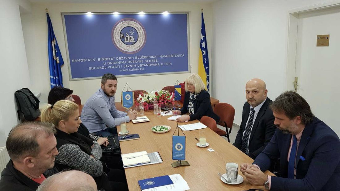 Sastanak Rukovodstva JU Studentskog Centra Sarajevo I Sindikata