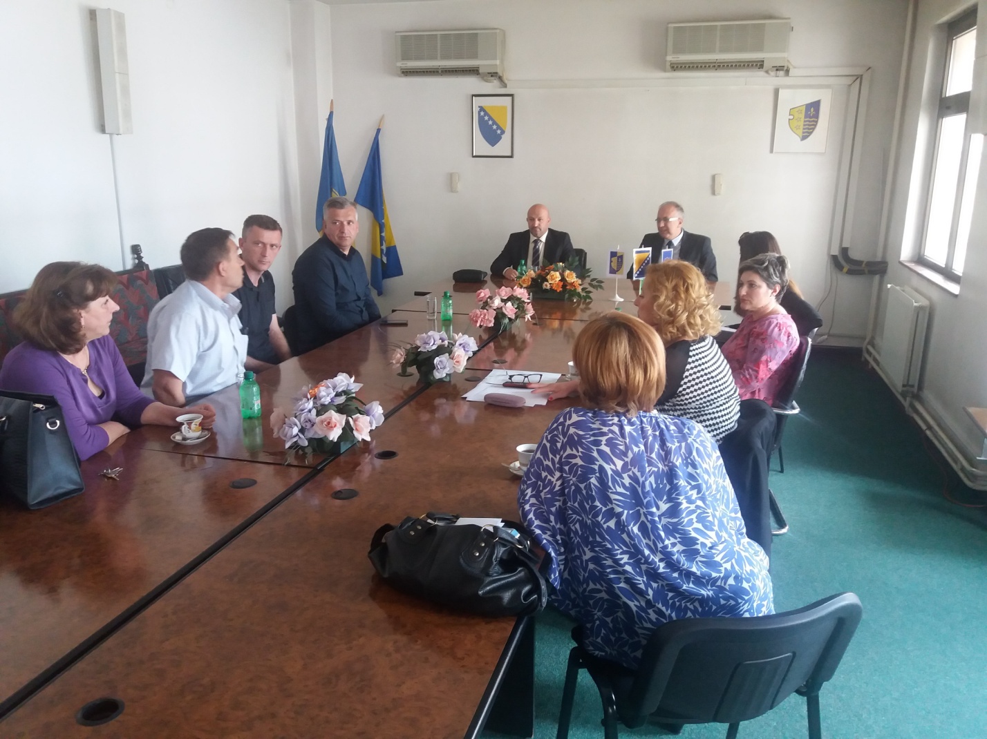 Aktivnosti Koje Je Provodio Koordinacioni Odbor  Bosansko-podrinjskog Kantona U Toku Posjete Predsjednika Samostalnog Sindikata
