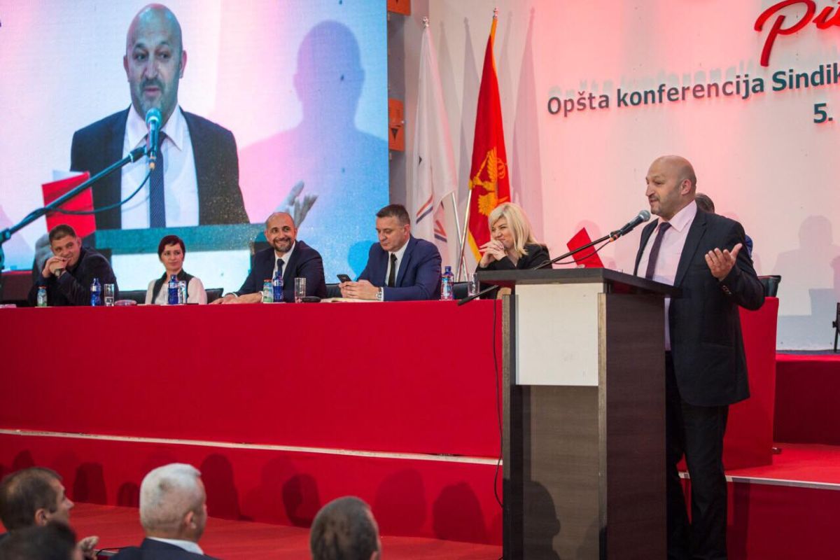 Opšta Konferencija Sindikata Održana 5. Maja 2018. Godine U Podgorici