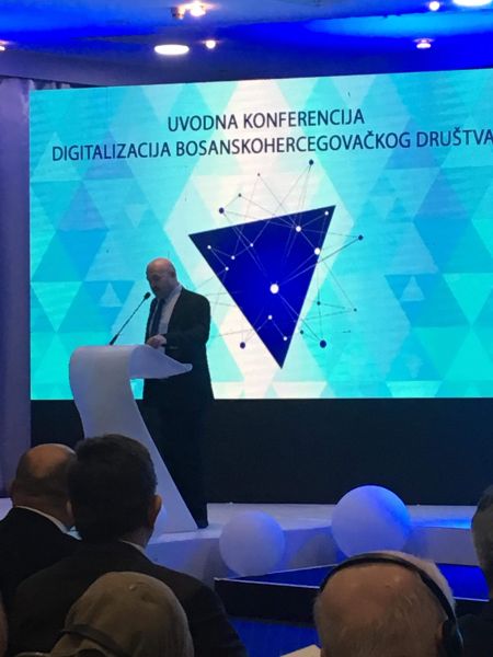PREDSJEDNIK SAMIR KURTOVIĆ PREDSTAVNIK SAMOSTALNOG SINDIKATA NA UVODNOJ KONFERENCIJI “DIGITALIZACIJA BH DRUŠTVA”