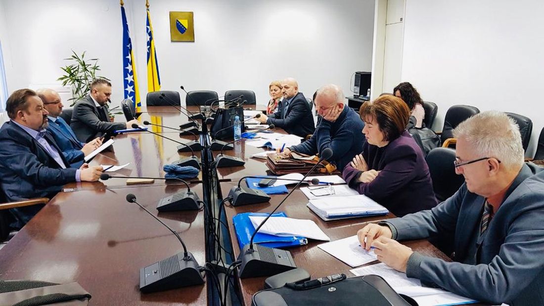 SASTANAK ŠTRAJKAČKOG ODBORA U POREZNOJ UPRAVI SA PREDSTAVNICIMA FEDERACIJE BIH