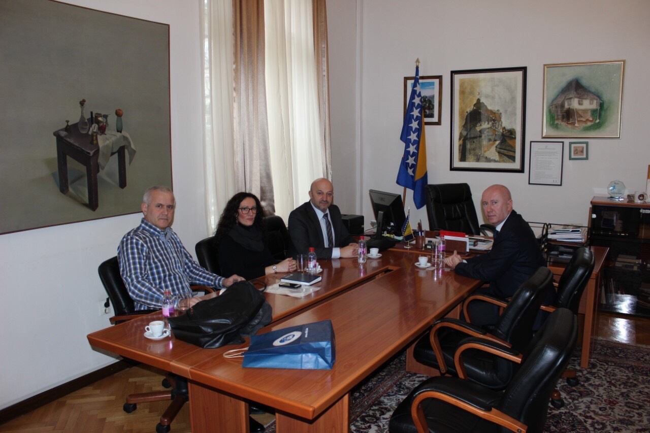 ODRŽAN RADNI SASTANAK SA POTPREDSJEDNIKOM FEDERACIJE BIH, MILANOM DUNOVIĆEM