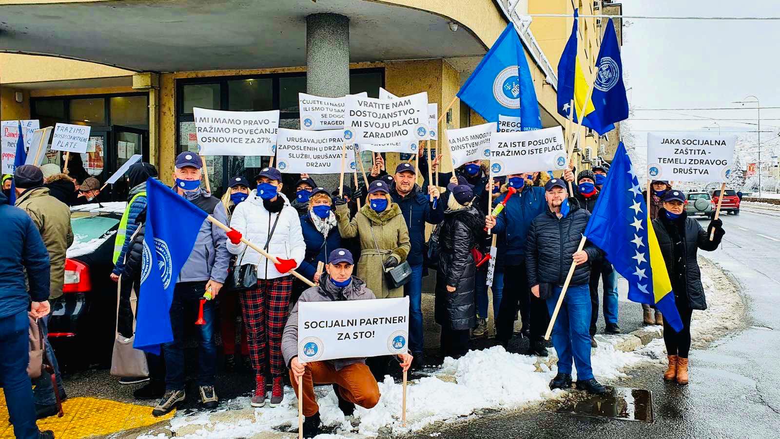SAOPŠTENJE ZA JAVNOST- SINDIKAT UPUTIO UPOZORENJE VLADI FBIH