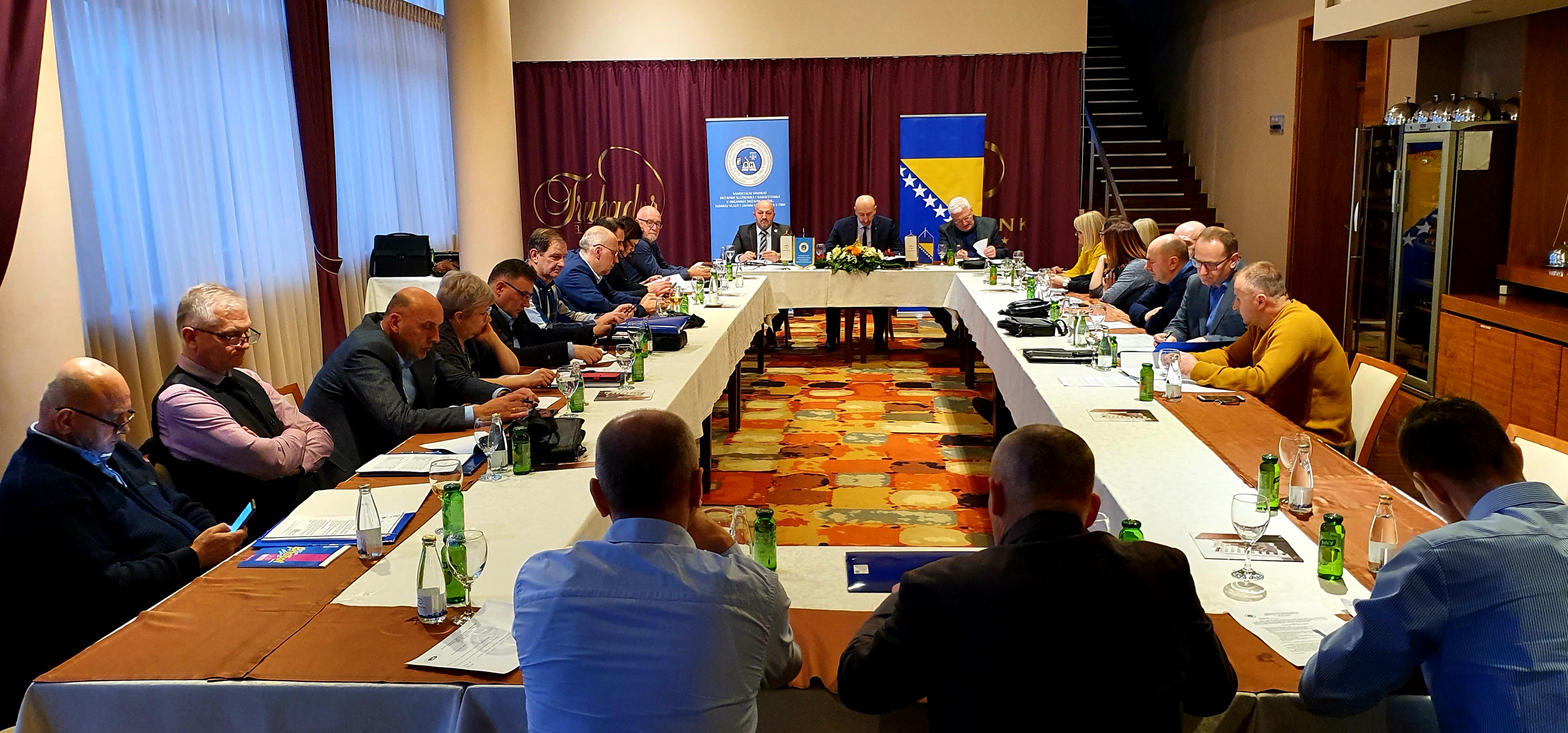 Održana Sjednica Upravnog Odbora U Zenici