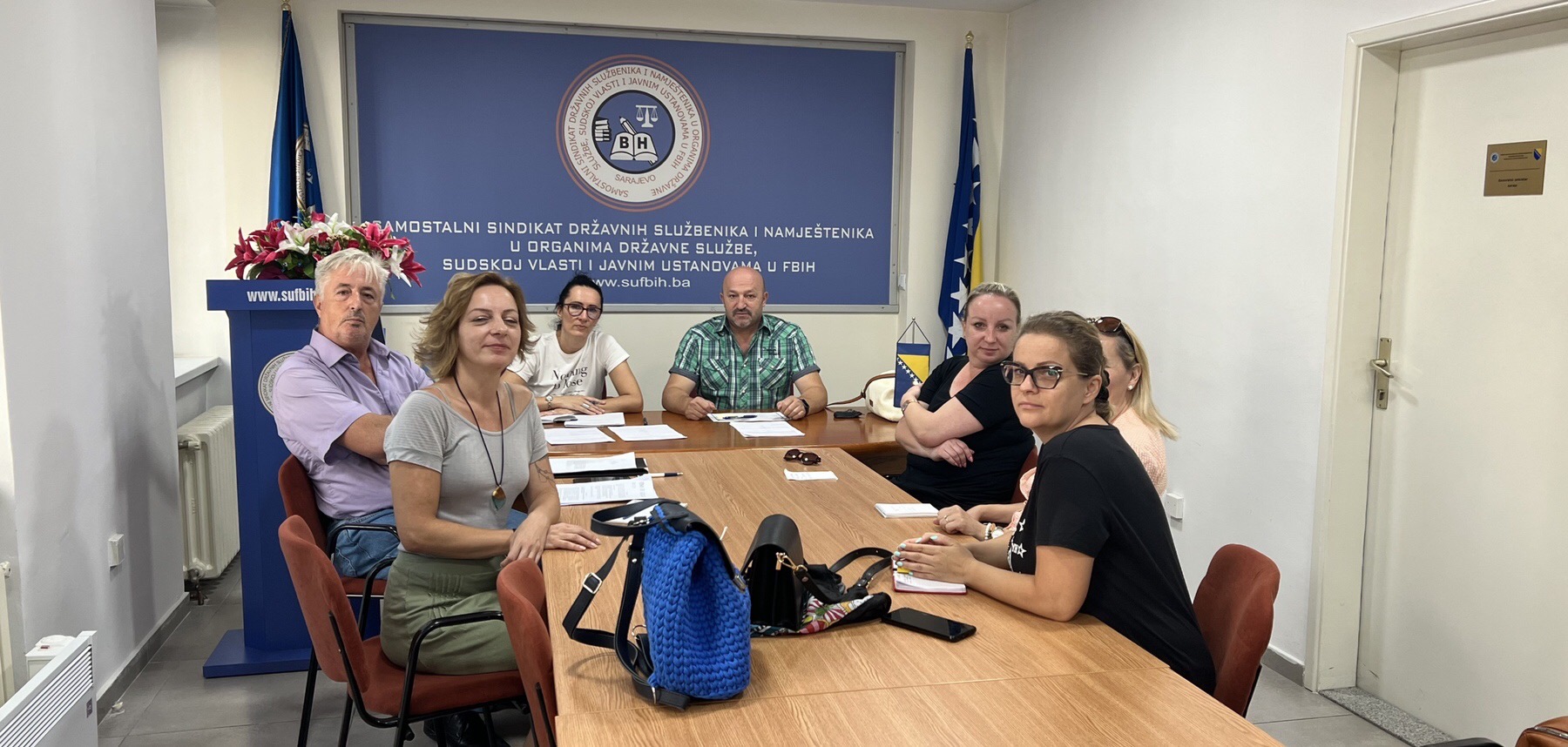 SASTANAK PREDSTAVNIKA SINDIKALNE ORGANIZACIJE FENA SA PREDSJEDNIKOM I PRAVNOM SLUŽBOM SAMOSTALNOG SINDIKATA
