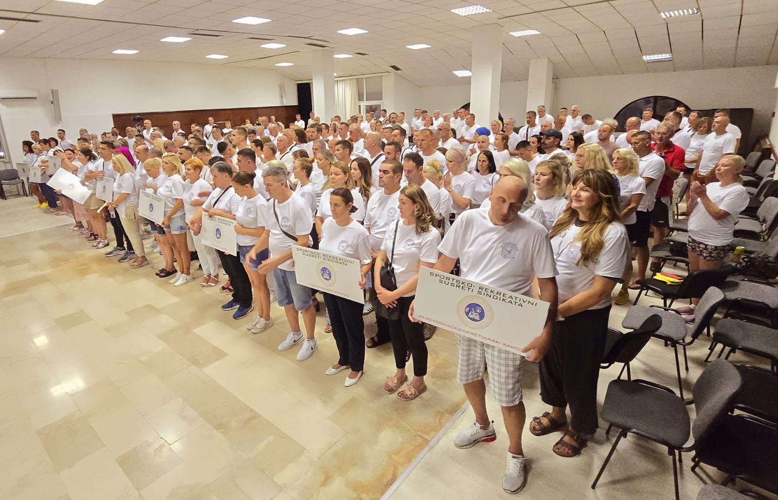 U Neumu Održani 14. Sportski Susreti I Edukacija članova Sindikata