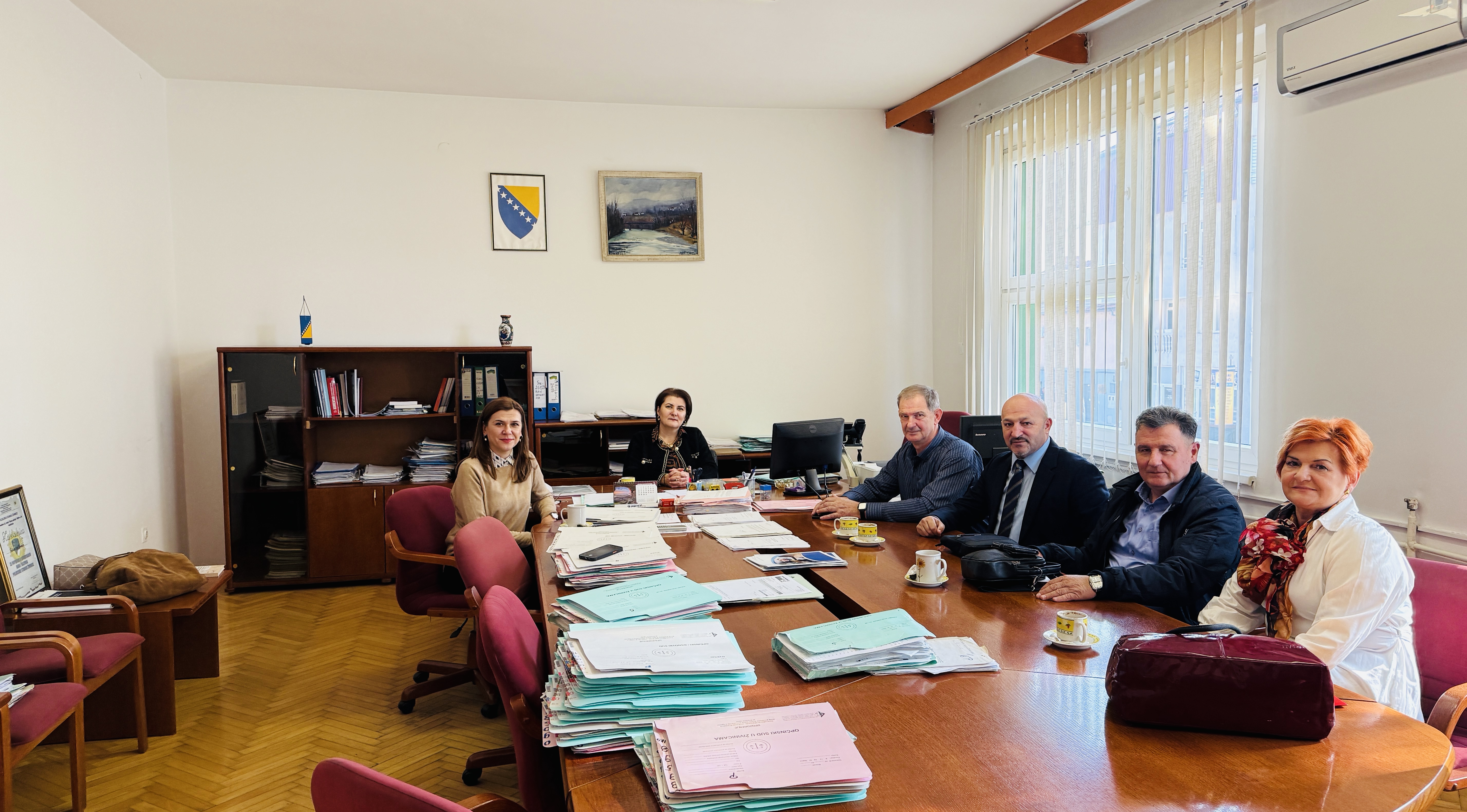 Sastanak U Općinskom Sudu Živinice