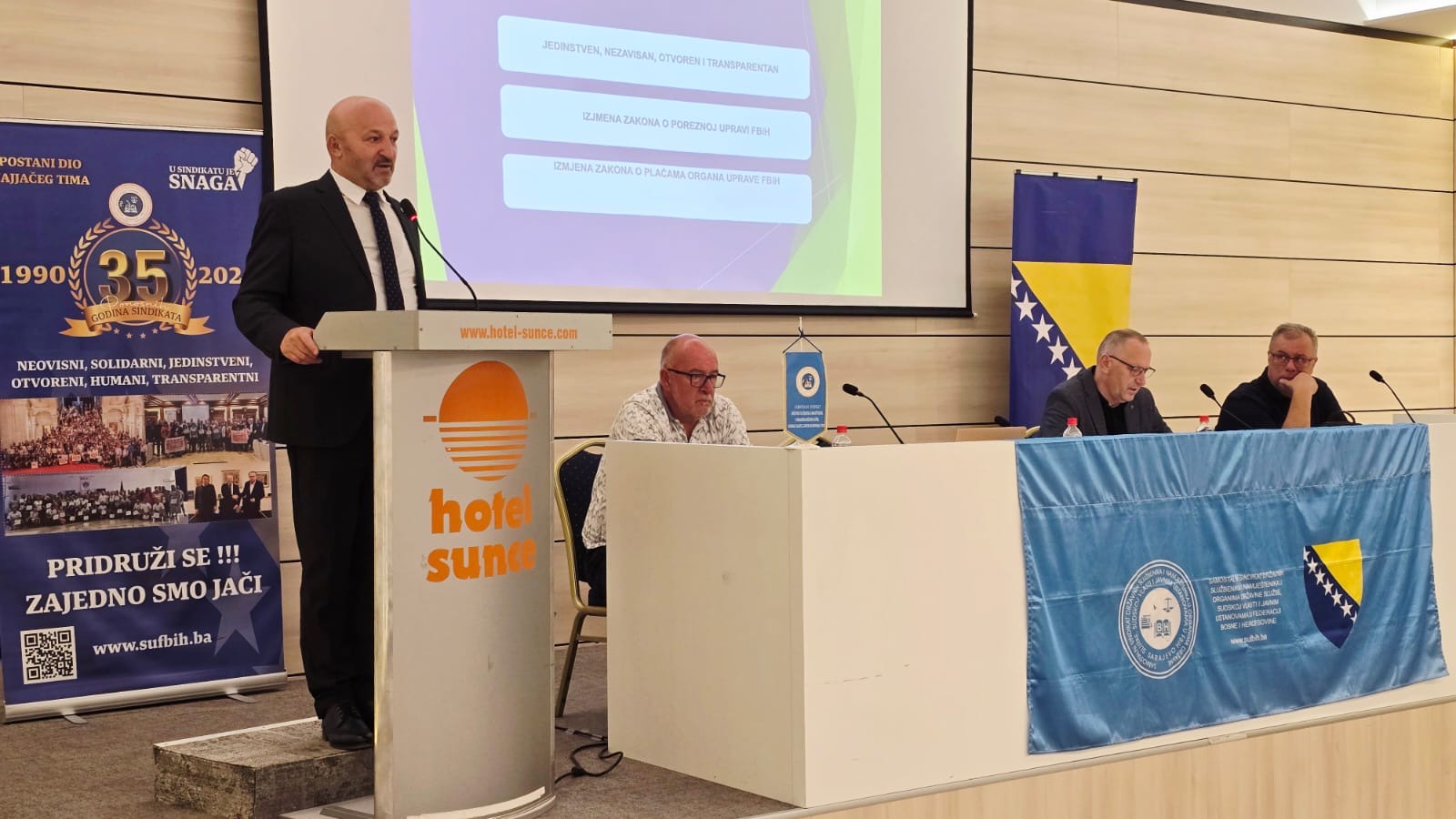 Edukacija članova Sindikata SO Porezne Uprave FBiH