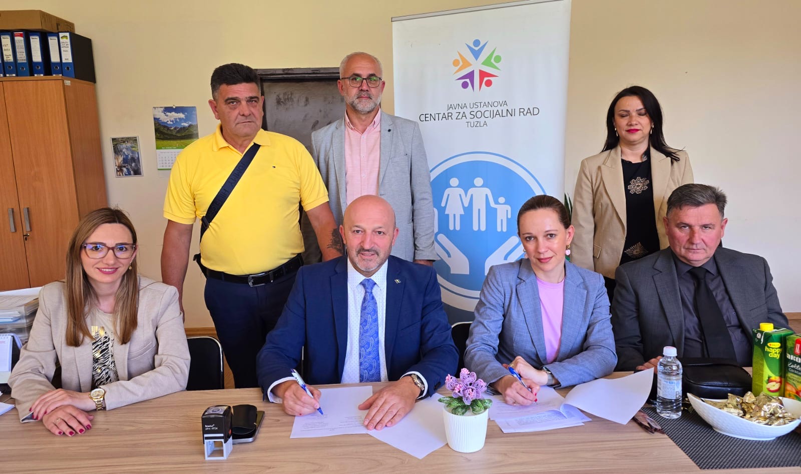 Potpisan Pristup Kolektivnom Ugovoru JU Centar Za Socijalni Rad Tuzle