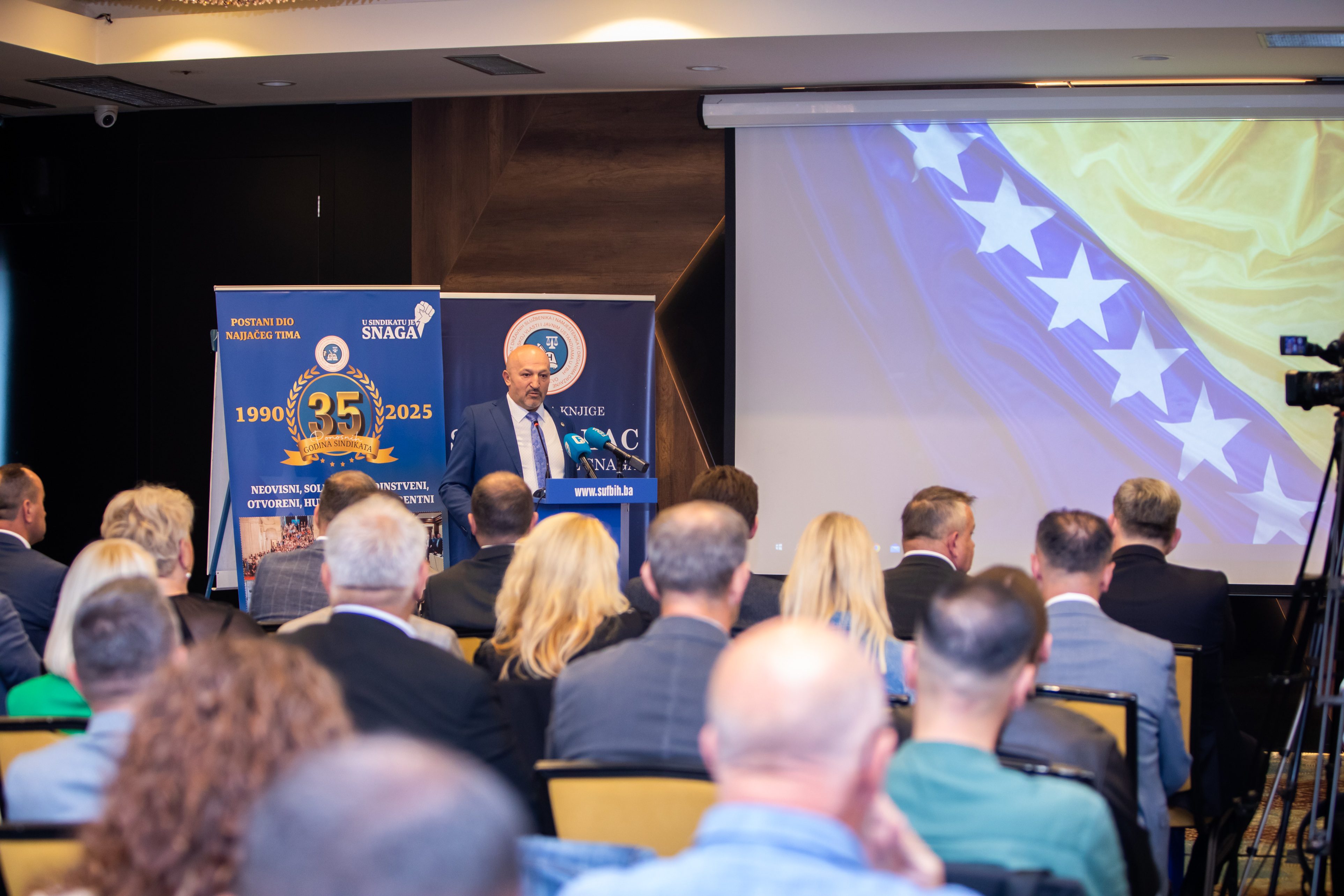 Samostalni Sindikat Državnih Službenika I Namještenika FBiH Obilježio 35 Godina Rada: Tri I Po Decenije Borbe Za Radnička Prava