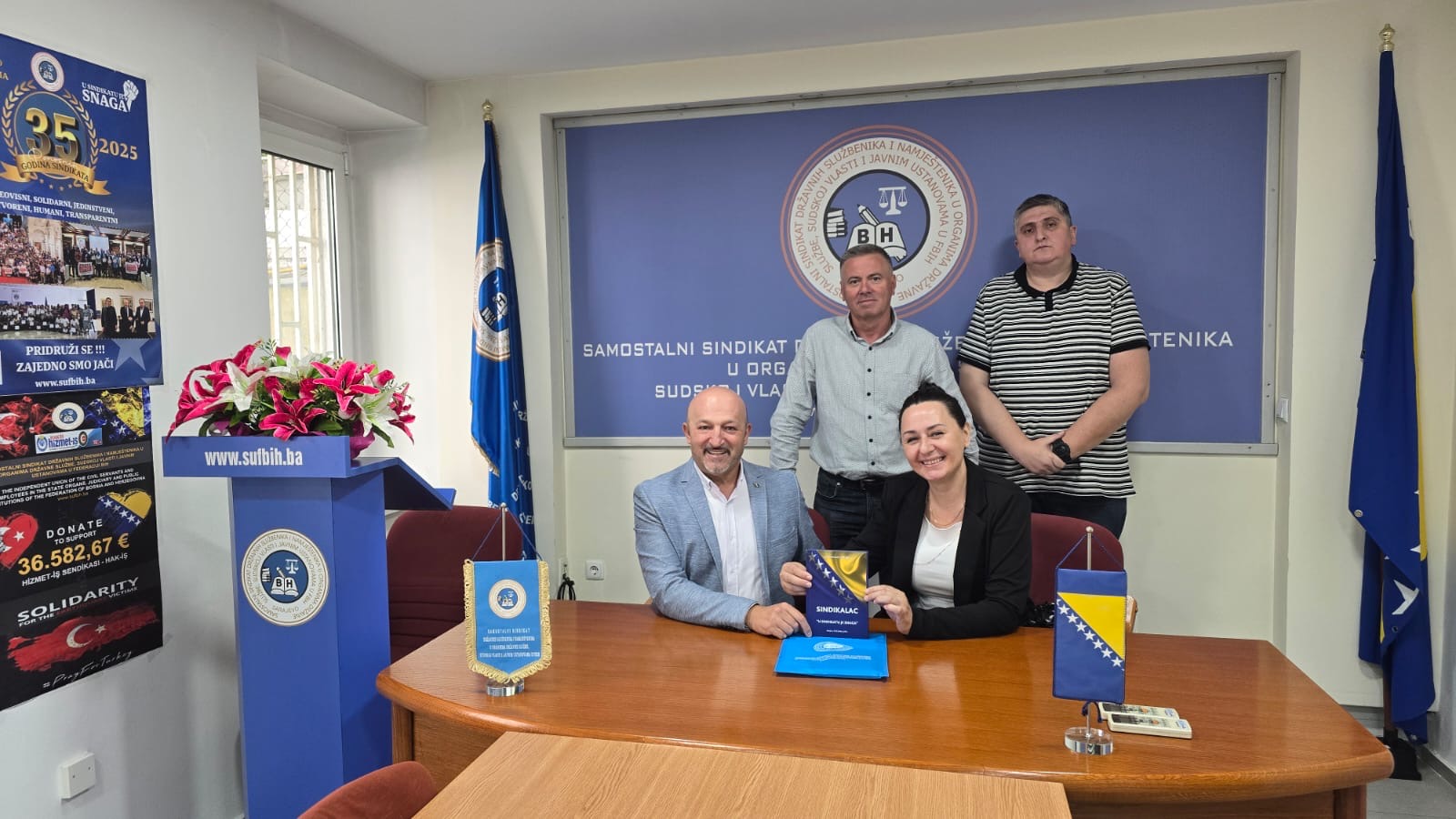 Sastanak Sa Direktoricom JU Službe Za Zapošljavanje KS