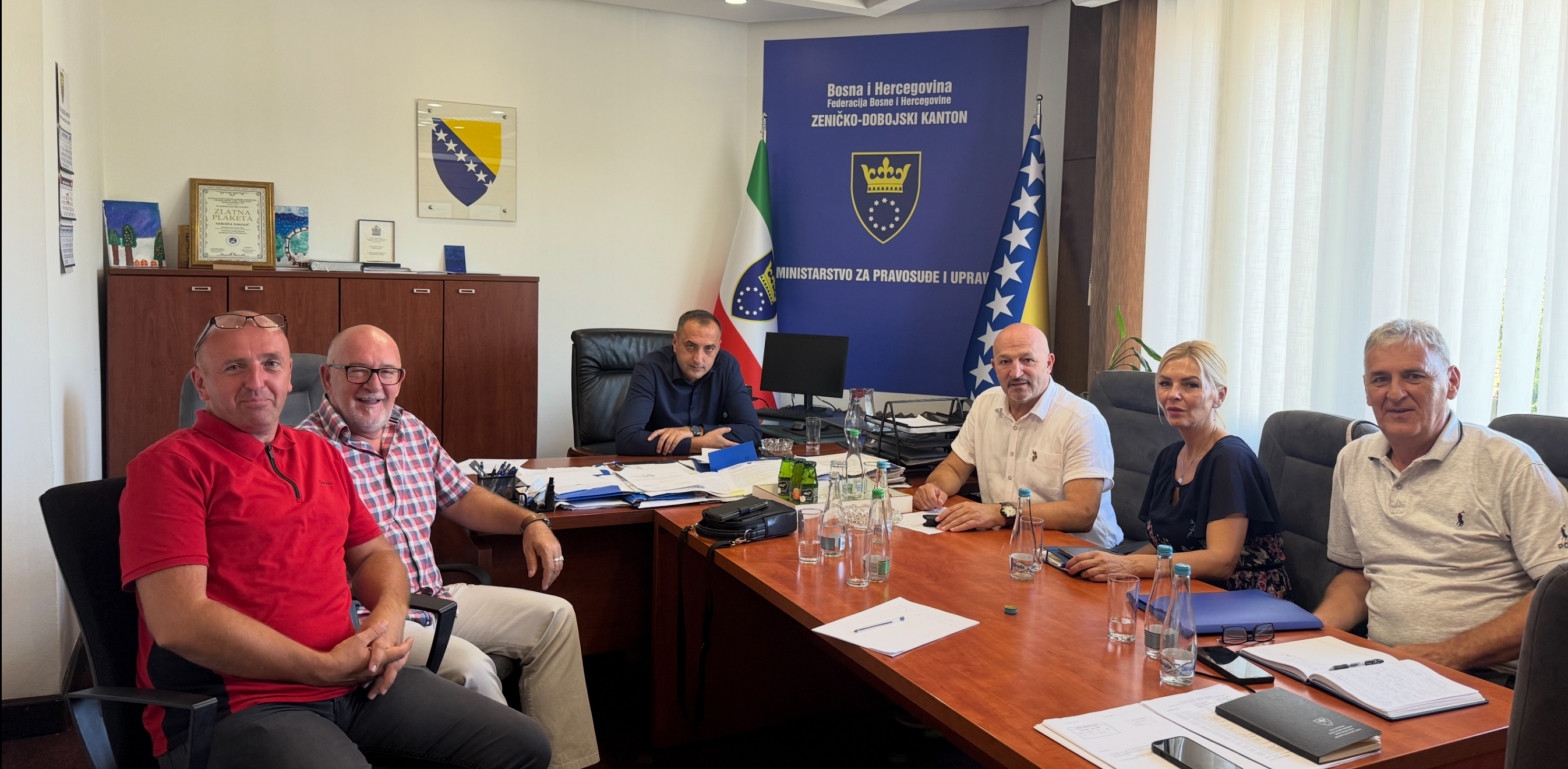 Sastanak Sa Predstavnicima Vlade ZDK U Zenici