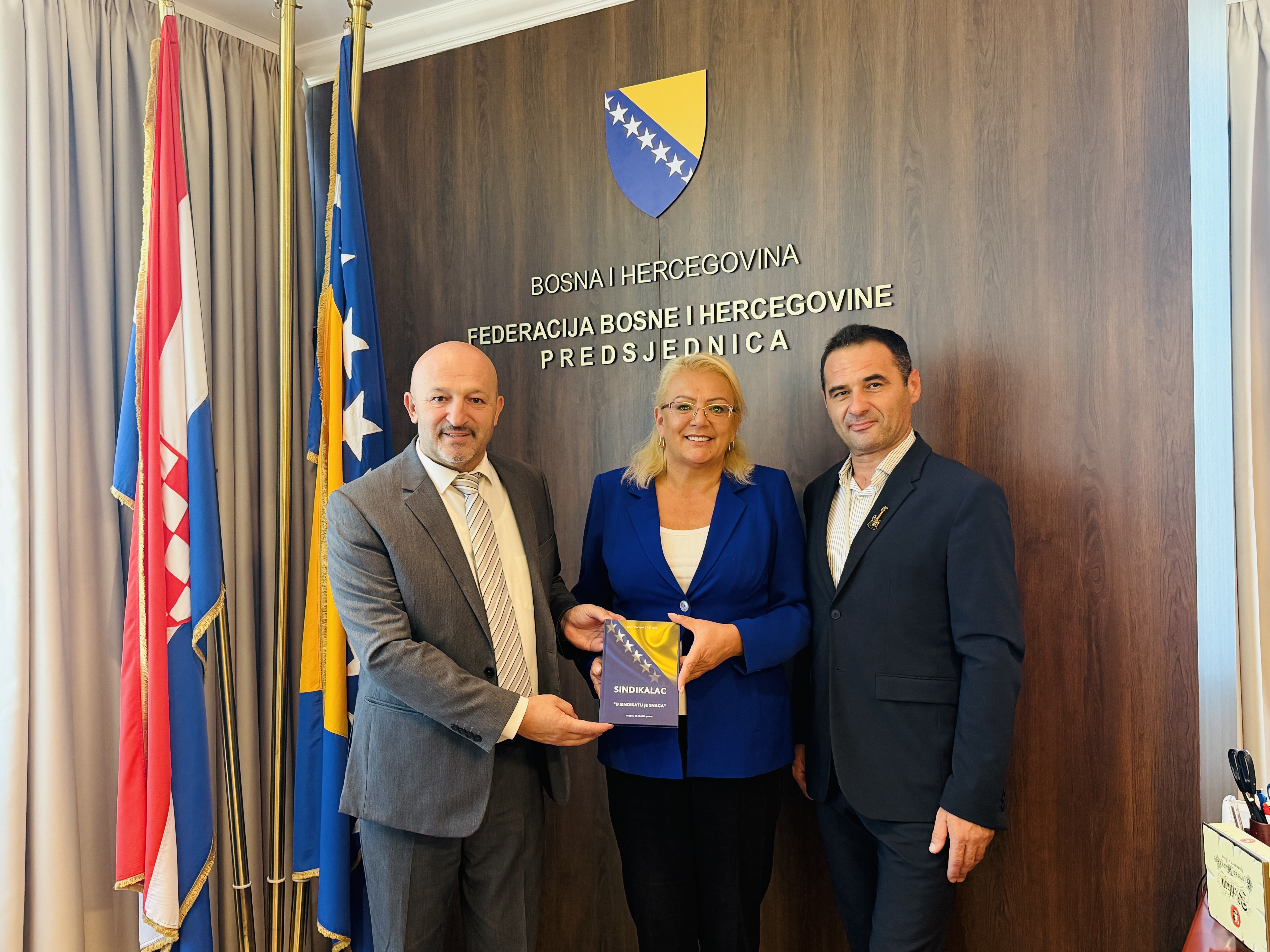 Sastanak Sa Predsjednicom FBiH Lidijom Bradara