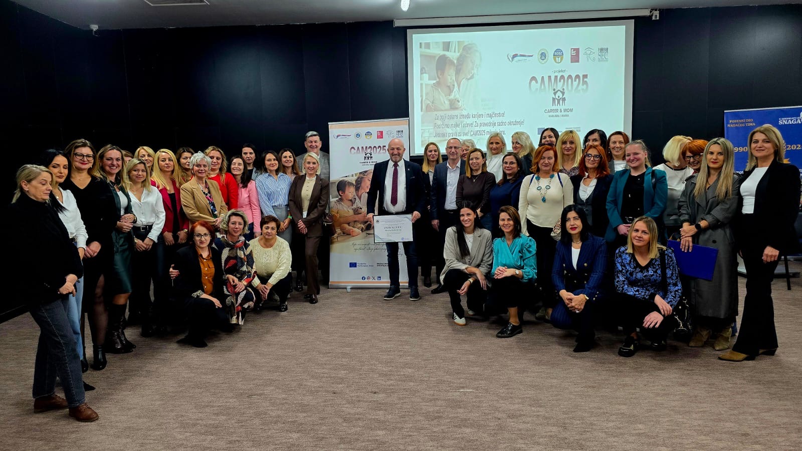 Edukacija U Okviru Projekta “EU CAM Mama 2025”